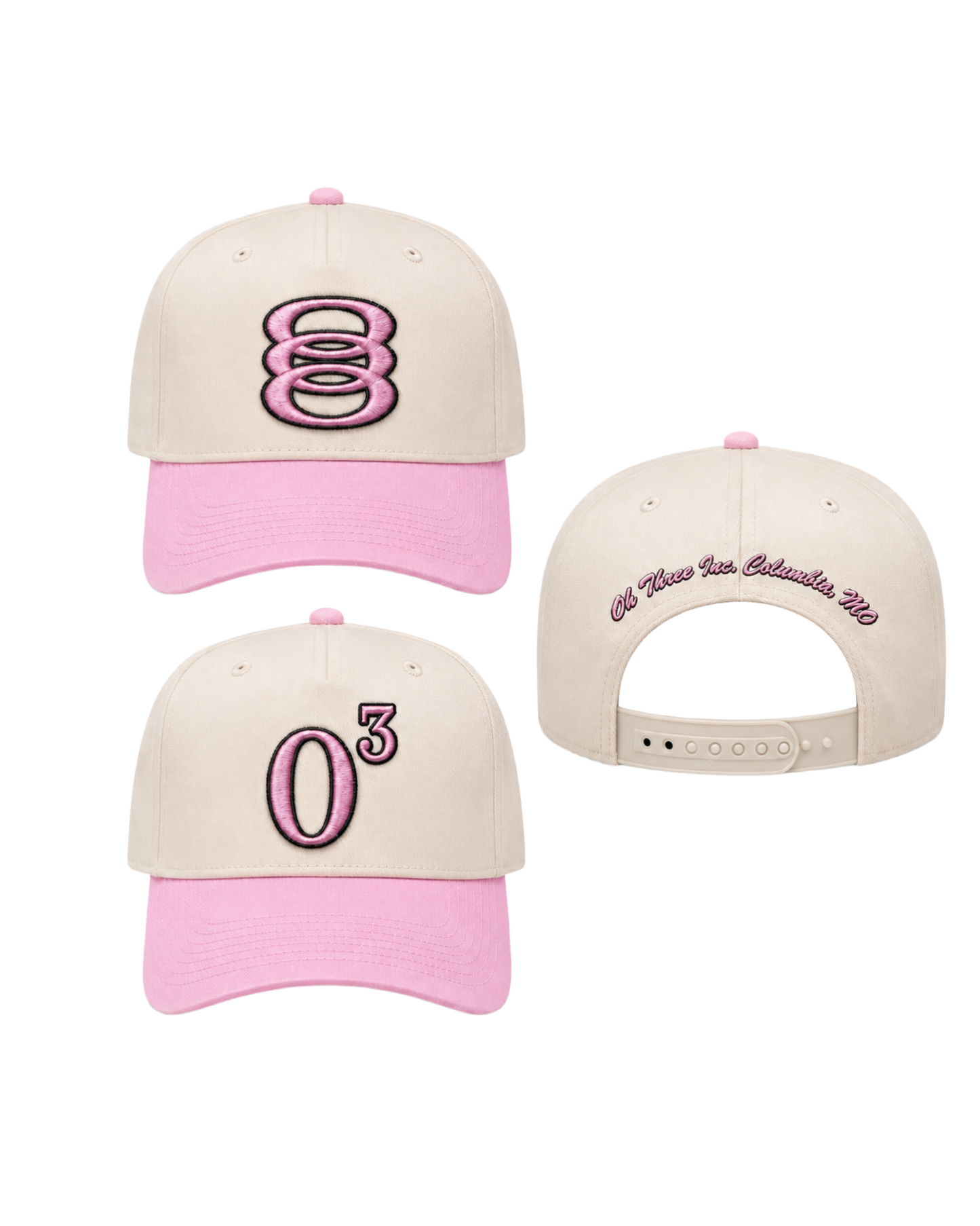 03 Brim - Cream/Pink