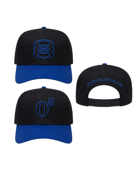 03 Brim - Black/Blue