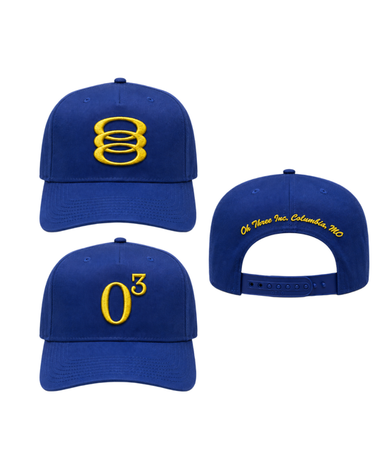 03 Brim - Blue/Yellow