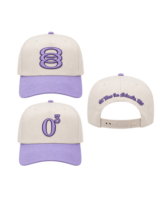 03 Brim - Cream/Lavender