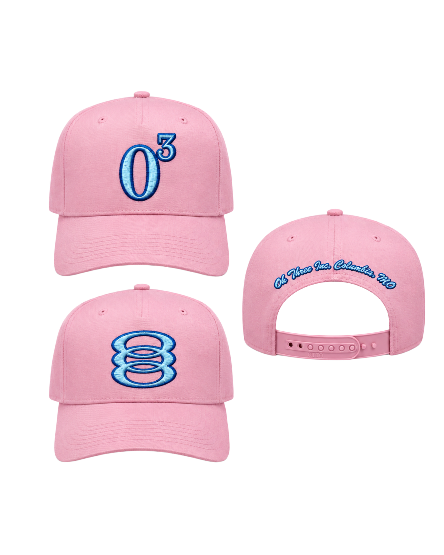 03 Brim - Pink/Blue