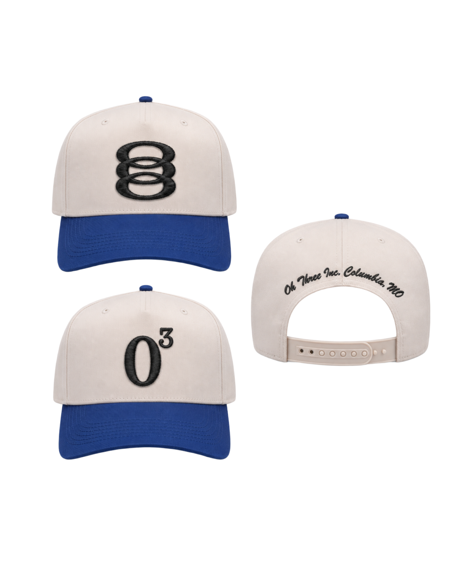 03 Brim - Blue/White