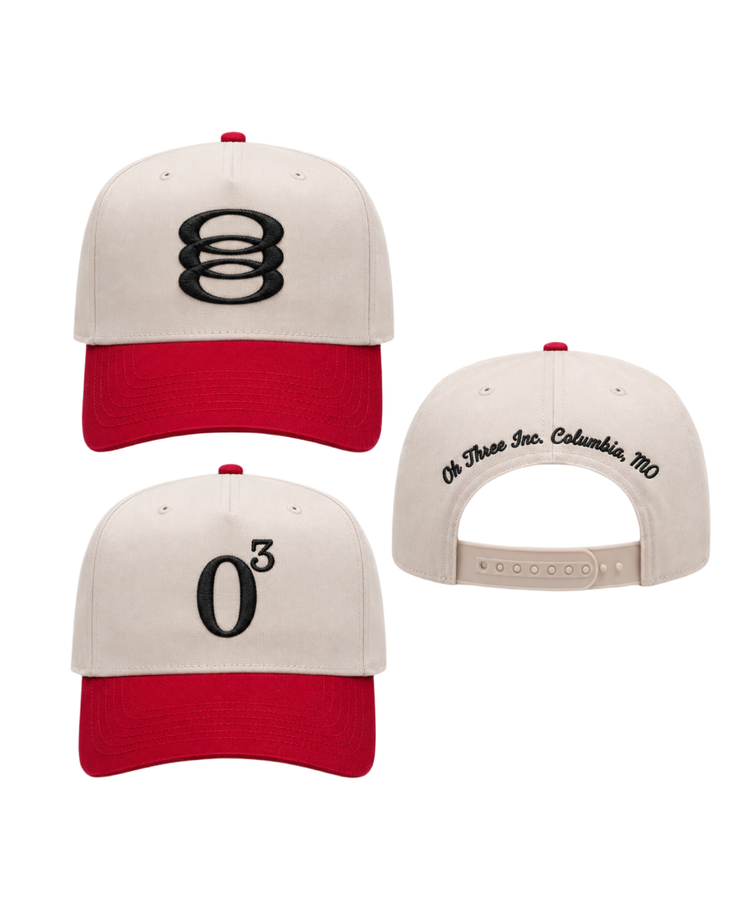 03 Brim - Cream/Red